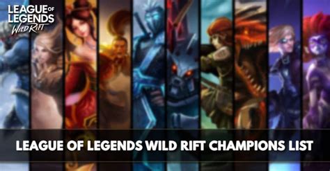 wild rift champions stats|Welcome to League of Legends: Wild Rift.